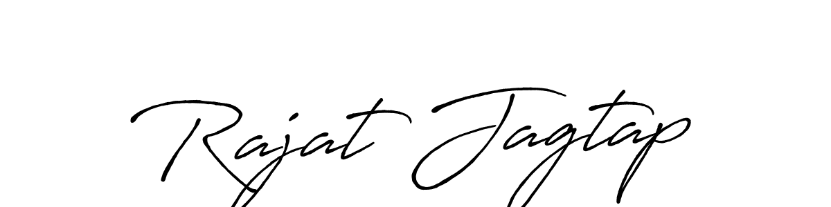 Also we have Rajat Jagtap name is the best signature style. Create professional handwritten signature collection using Antro_Vectra_Bolder autograph style. Rajat Jagtap signature style 7 images and pictures png