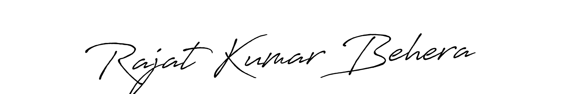 Design your own signature with our free online signature maker. With this signature software, you can create a handwritten (Antro_Vectra_Bolder) signature for name Rajat Kumar Behera. Rajat Kumar Behera signature style 7 images and pictures png