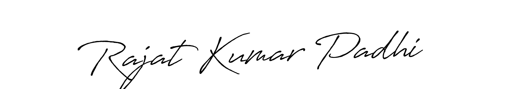 Design your own signature with our free online signature maker. With this signature software, you can create a handwritten (Antro_Vectra_Bolder) signature for name Rajat Kumar Padhi. Rajat Kumar Padhi signature style 7 images and pictures png