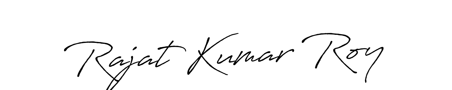 You should practise on your own different ways (Antro_Vectra_Bolder) to write your name (Rajat Kumar Roy) in signature. don't let someone else do it for you. Rajat Kumar Roy signature style 7 images and pictures png