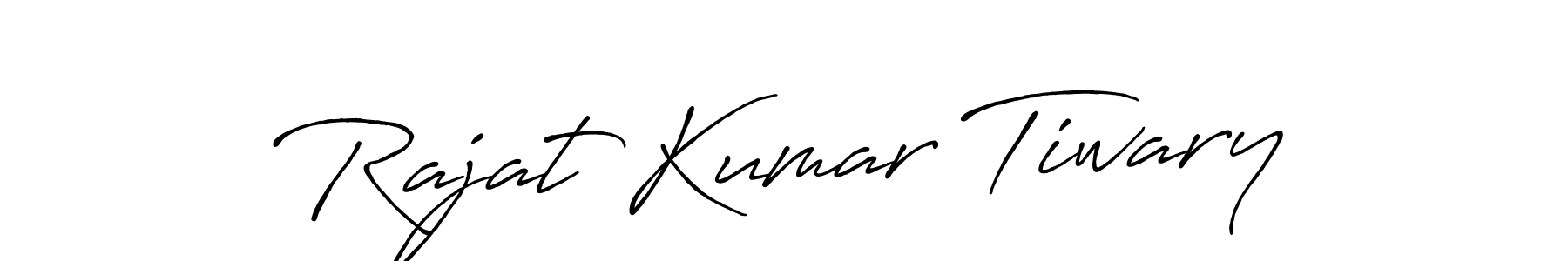 Rajat Kumar Tiwary stylish signature style. Best Handwritten Sign (Antro_Vectra_Bolder) for my name. Handwritten Signature Collection Ideas for my name Rajat Kumar Tiwary. Rajat Kumar Tiwary signature style 7 images and pictures png