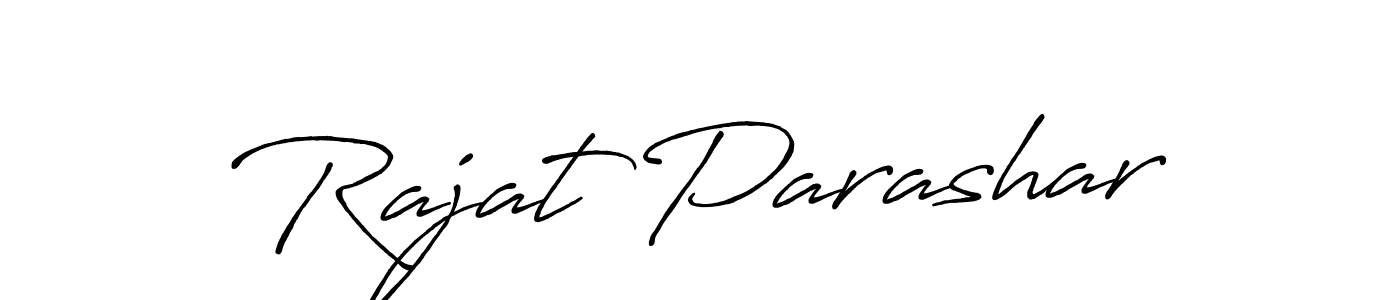 How to make Rajat Parashar signature? Antro_Vectra_Bolder is a professional autograph style. Create handwritten signature for Rajat Parashar name. Rajat Parashar signature style 7 images and pictures png