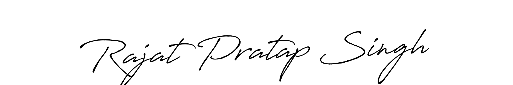 Create a beautiful signature design for name Rajat Pratap Singh. With this signature (Antro_Vectra_Bolder) fonts, you can make a handwritten signature for free. Rajat Pratap Singh signature style 7 images and pictures png