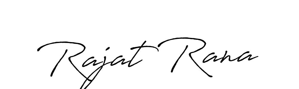 How to make Rajat Rana signature? Antro_Vectra_Bolder is a professional autograph style. Create handwritten signature for Rajat Rana name. Rajat Rana signature style 7 images and pictures png