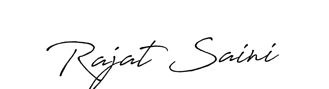 It looks lik you need a new signature style for name Rajat Saini. Design unique handwritten (Antro_Vectra_Bolder) signature with our free signature maker in just a few clicks. Rajat Saini signature style 7 images and pictures png