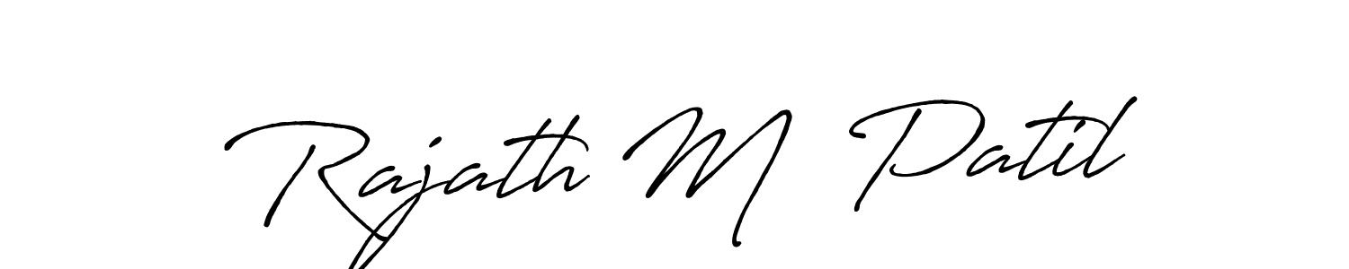 You can use this online signature creator to create a handwritten signature for the name Rajath M  Patil. This is the best online autograph maker. Rajath M  Patil signature style 7 images and pictures png