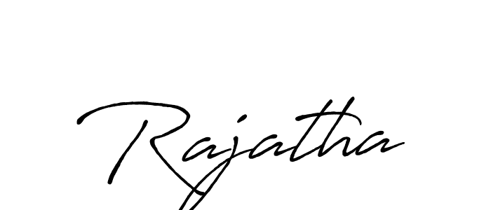 How to make Rajatha name signature. Use Antro_Vectra_Bolder style for creating short signs online. This is the latest handwritten sign. Rajatha signature style 7 images and pictures png