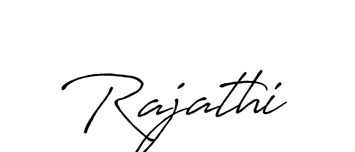 How to make Rajathi signature? Antro_Vectra_Bolder is a professional autograph style. Create handwritten signature for Rajathi name. Rajathi signature style 7 images and pictures png