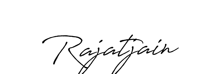 Use a signature maker to create a handwritten signature online. With this signature software, you can design (Antro_Vectra_Bolder) your own signature for name Rajatjain. Rajatjain signature style 7 images and pictures png