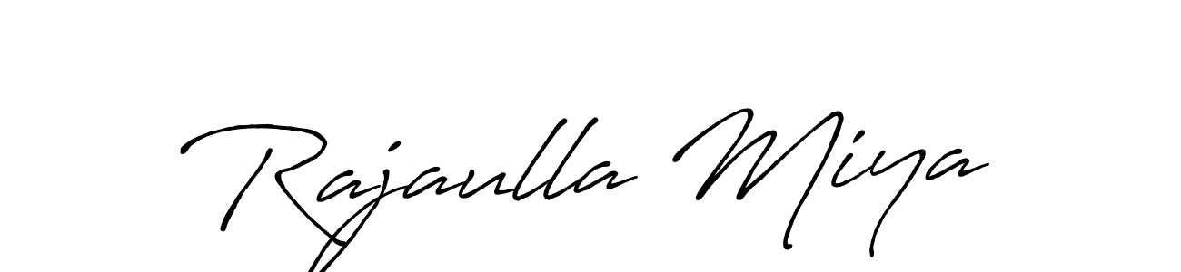 Similarly Antro_Vectra_Bolder is the best handwritten signature design. Signature creator online .You can use it as an online autograph creator for name Rajaulla Miya. Rajaulla Miya signature style 7 images and pictures png