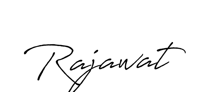 Use a signature maker to create a handwritten signature online. With this signature software, you can design (Antro_Vectra_Bolder) your own signature for name Rajawat. Rajawat signature style 7 images and pictures png