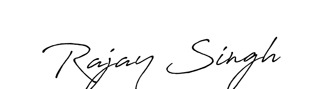 How to make Rajay Singh signature? Antro_Vectra_Bolder is a professional autograph style. Create handwritten signature for Rajay Singh name. Rajay Singh signature style 7 images and pictures png