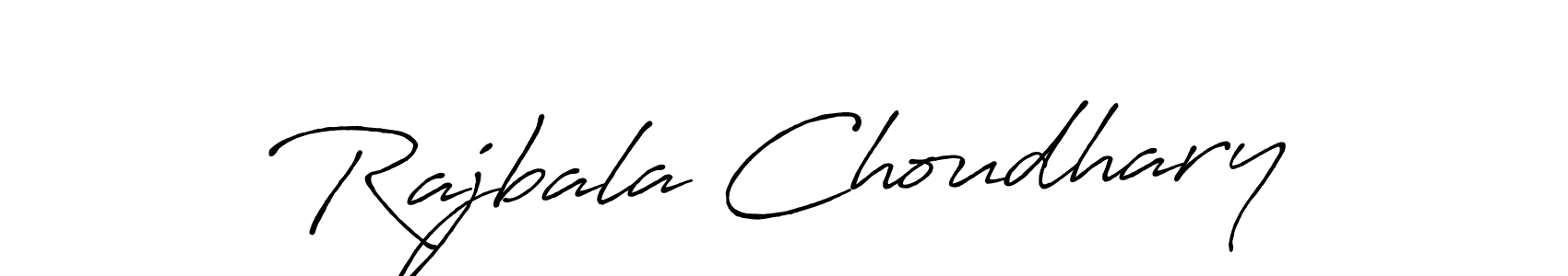 Rajbala Choudhary stylish signature style. Best Handwritten Sign (Antro_Vectra_Bolder) for my name. Handwritten Signature Collection Ideas for my name Rajbala Choudhary. Rajbala Choudhary signature style 7 images and pictures png