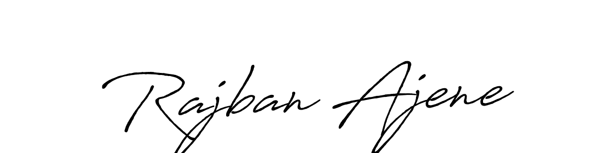 Here are the top 10 professional signature styles for the name Rajban Ajene. These are the best autograph styles you can use for your name. Rajban Ajene signature style 7 images and pictures png