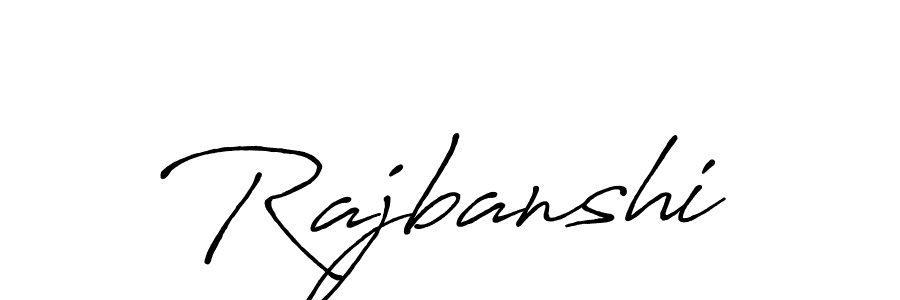 Create a beautiful signature design for name Rajbanshi. With this signature (Antro_Vectra_Bolder) fonts, you can make a handwritten signature for free. Rajbanshi signature style 7 images and pictures png