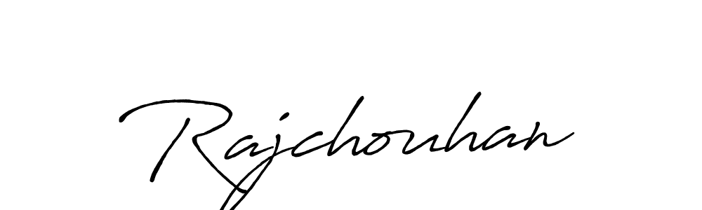 Rajchouhan stylish signature style. Best Handwritten Sign (Antro_Vectra_Bolder) for my name. Handwritten Signature Collection Ideas for my name Rajchouhan. Rajchouhan signature style 7 images and pictures png
