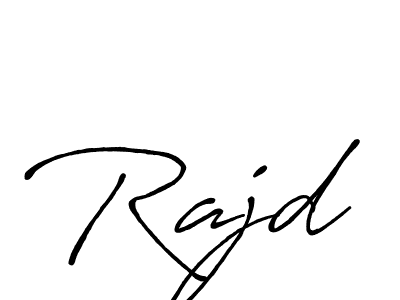 Design your own signature with our free online signature maker. With this signature software, you can create a handwritten (Antro_Vectra_Bolder) signature for name Rajd. Rajd signature style 7 images and pictures png