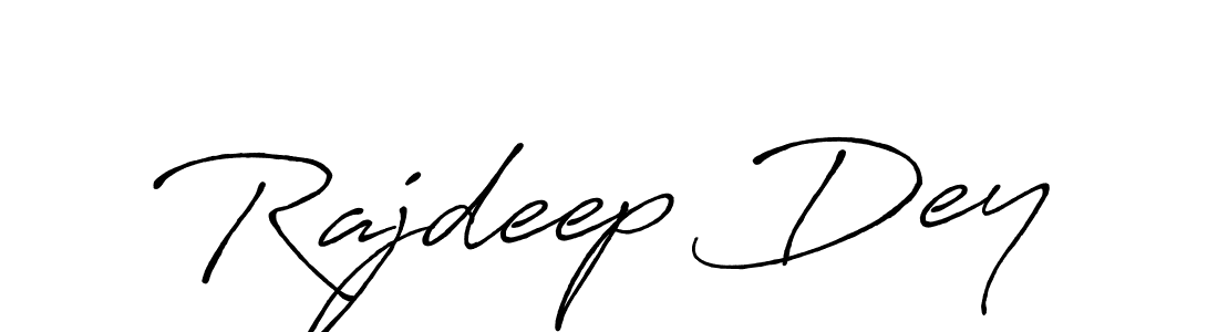 Use a signature maker to create a handwritten signature online. With this signature software, you can design (Antro_Vectra_Bolder) your own signature for name Rajdeep Dey. Rajdeep Dey signature style 7 images and pictures png