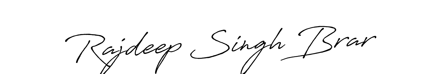 Rajdeep Singh Brar stylish signature style. Best Handwritten Sign (Antro_Vectra_Bolder) for my name. Handwritten Signature Collection Ideas for my name Rajdeep Singh Brar. Rajdeep Singh Brar signature style 7 images and pictures png