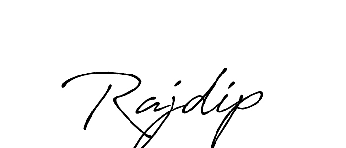 It looks lik you need a new signature style for name Rajdip . Design unique handwritten (Antro_Vectra_Bolder) signature with our free signature maker in just a few clicks. Rajdip  signature style 7 images and pictures png