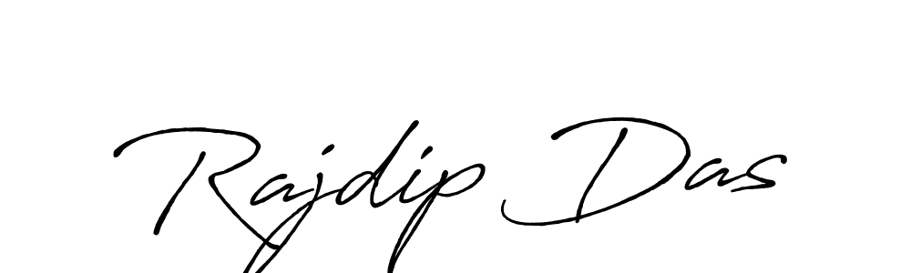 How to make Rajdip Das name signature. Use Antro_Vectra_Bolder style for creating short signs online. This is the latest handwritten sign. Rajdip Das signature style 7 images and pictures png