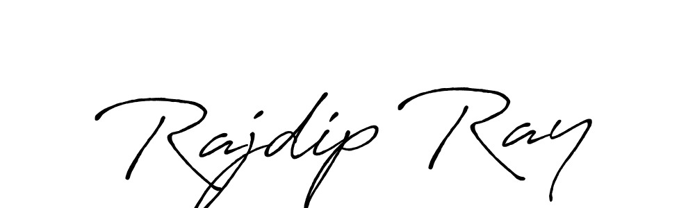 Make a beautiful signature design for name Rajdip Ray. With this signature (Antro_Vectra_Bolder) style, you can create a handwritten signature for free. Rajdip Ray signature style 7 images and pictures png