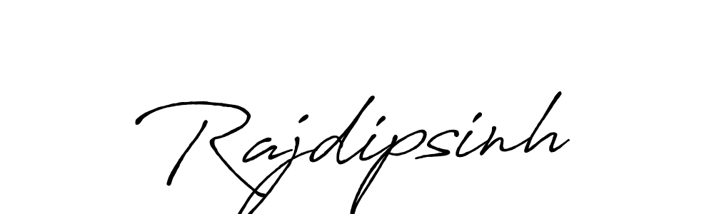 Design your own signature with our free online signature maker. With this signature software, you can create a handwritten (Antro_Vectra_Bolder) signature for name Rajdipsinh. Rajdipsinh signature style 7 images and pictures png