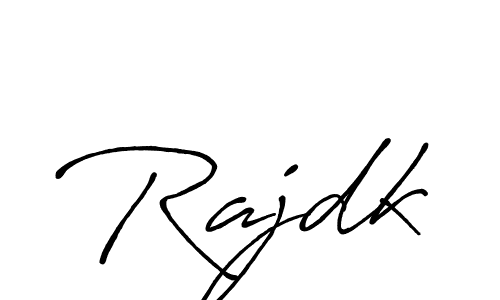 You should practise on your own different ways (Antro_Vectra_Bolder) to write your name (Rajdk) in signature. don't let someone else do it for you. Rajdk signature style 7 images and pictures png