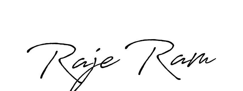 Raje Ram stylish signature style. Best Handwritten Sign (Antro_Vectra_Bolder) for my name. Handwritten Signature Collection Ideas for my name Raje Ram. Raje Ram signature style 7 images and pictures png