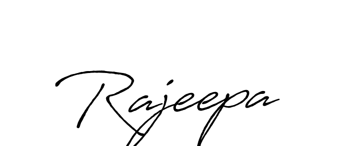 if you are searching for the best signature style for your name Rajeepa. so please give up your signature search. here we have designed multiple signature styles  using Antro_Vectra_Bolder. Rajeepa signature style 7 images and pictures png