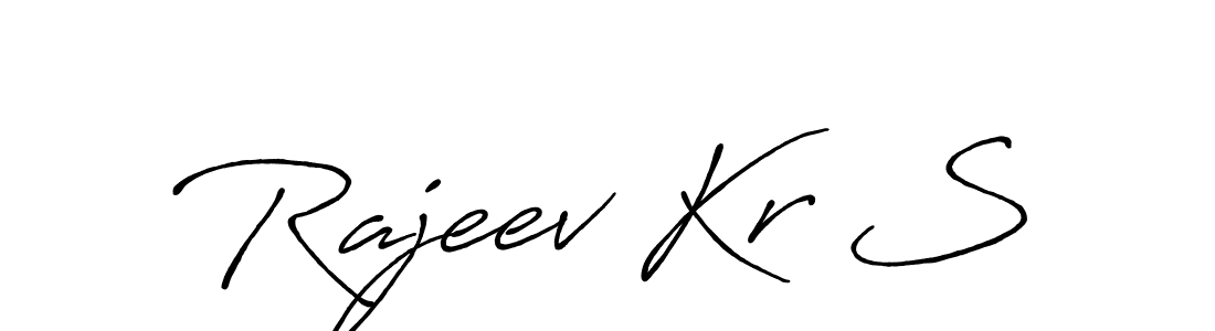 Also You can easily find your signature by using the search form. We will create Rajeev Kr S name handwritten signature images for you free of cost using Antro_Vectra_Bolder sign style. Rajeev Kr S signature style 7 images and pictures png