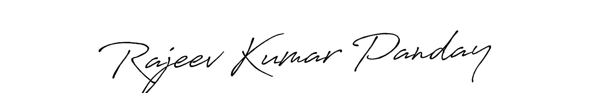This is the best signature style for the Rajeev Kumar Panday name. Also you like these signature font (Antro_Vectra_Bolder). Mix name signature. Rajeev Kumar Panday signature style 7 images and pictures png