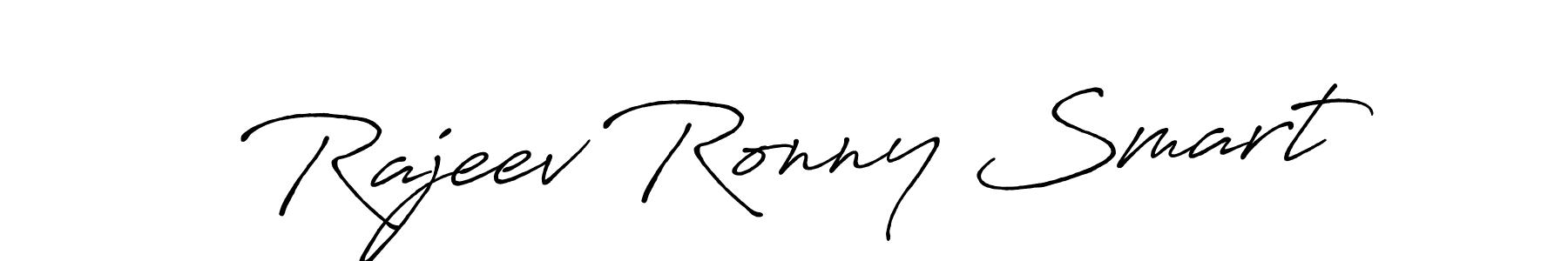 Here are the top 10 professional signature styles for the name Rajeev Ronny Smart. These are the best autograph styles you can use for your name. Rajeev Ronny Smart signature style 7 images and pictures png