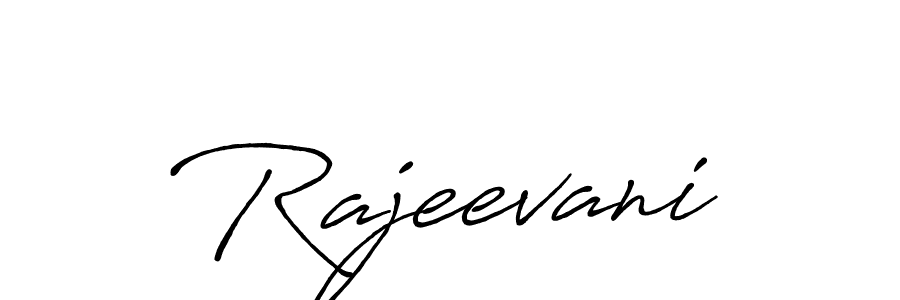 Antro_Vectra_Bolder is a professional signature style that is perfect for those who want to add a touch of class to their signature. It is also a great choice for those who want to make their signature more unique. Get Rajeevani name to fancy signature for free. Rajeevani signature style 7 images and pictures png