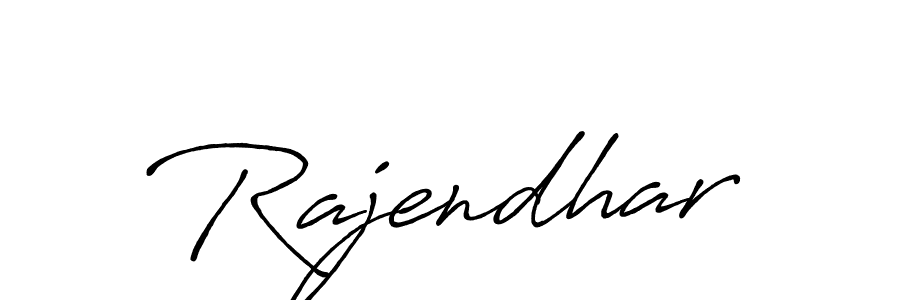 You should practise on your own different ways (Antro_Vectra_Bolder) to write your name (Rajendhar) in signature. don't let someone else do it for you. Rajendhar signature style 7 images and pictures png