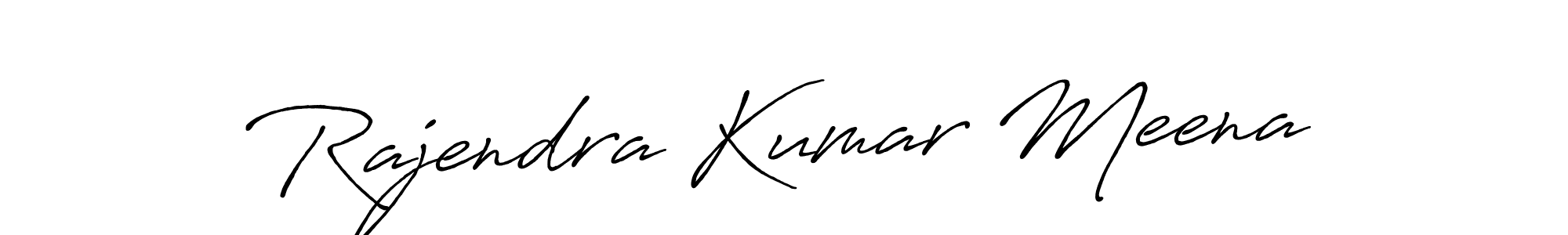 Also we have Rajendra Kumar Meena name is the best signature style. Create professional handwritten signature collection using Antro_Vectra_Bolder autograph style. Rajendra Kumar Meena signature style 7 images and pictures png