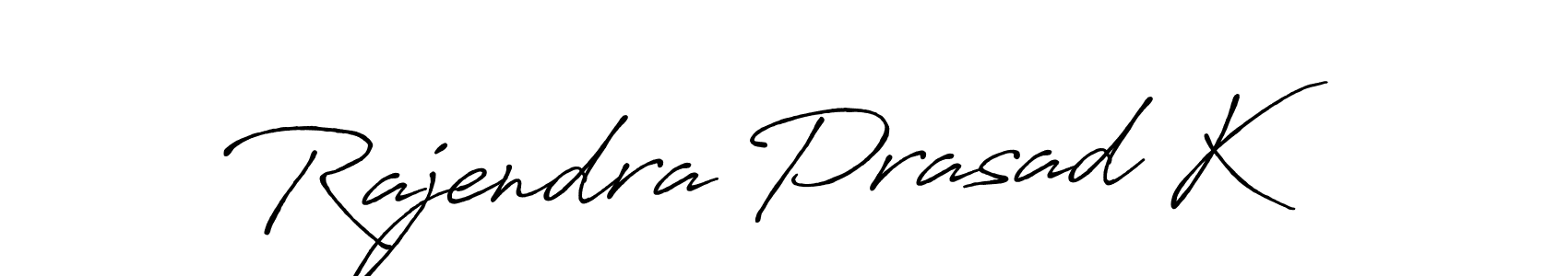 Design your own signature with our free online signature maker. With this signature software, you can create a handwritten (Antro_Vectra_Bolder) signature for name Rajendra Prasad K. Rajendra Prasad K signature style 7 images and pictures png
