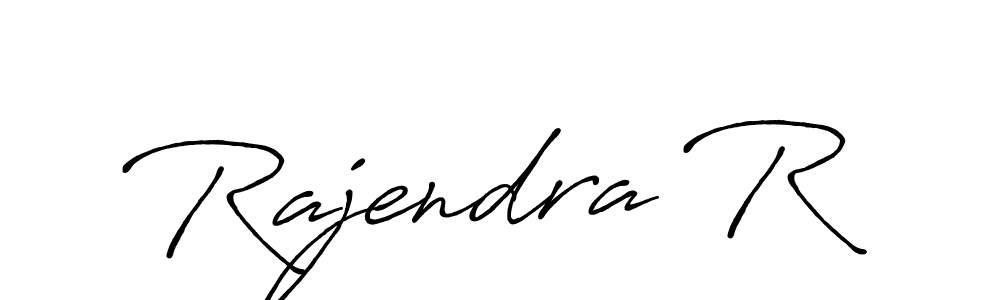 How to make Rajendra R signature? Antro_Vectra_Bolder is a professional autograph style. Create handwritten signature for Rajendra R name. Rajendra R signature style 7 images and pictures png