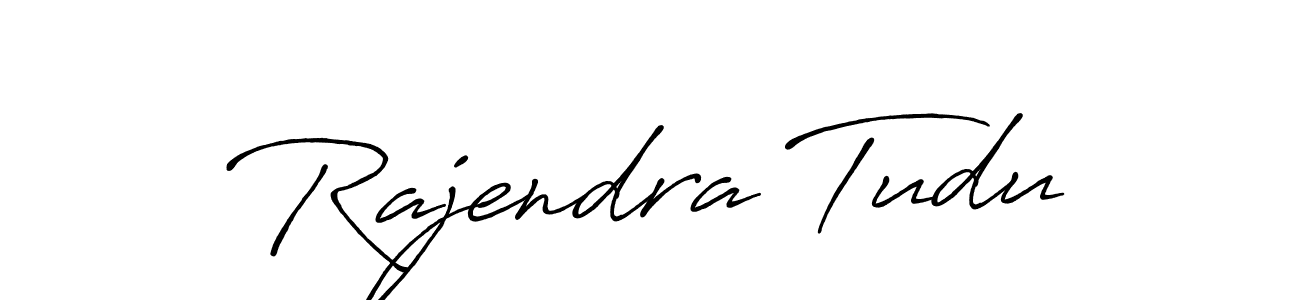 You should practise on your own different ways (Antro_Vectra_Bolder) to write your name (Rajendra Tudu) in signature. don't let someone else do it for you. Rajendra Tudu signature style 7 images and pictures png