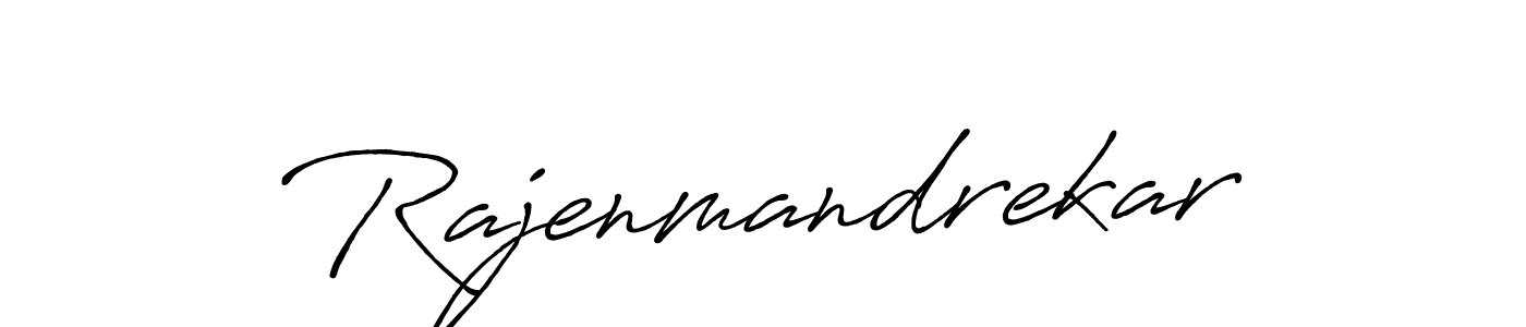 Make a short Rajenmandrekar signature style. Manage your documents anywhere anytime using Antro_Vectra_Bolder. Create and add eSignatures, submit forms, share and send files easily. Rajenmandrekar signature style 7 images and pictures png