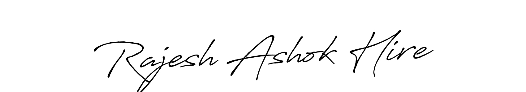 Once you've used our free online signature maker to create your best signature Antro_Vectra_Bolder style, it's time to enjoy all of the benefits that Rajesh Ashok Hire name signing documents. Rajesh Ashok Hire signature style 7 images and pictures png