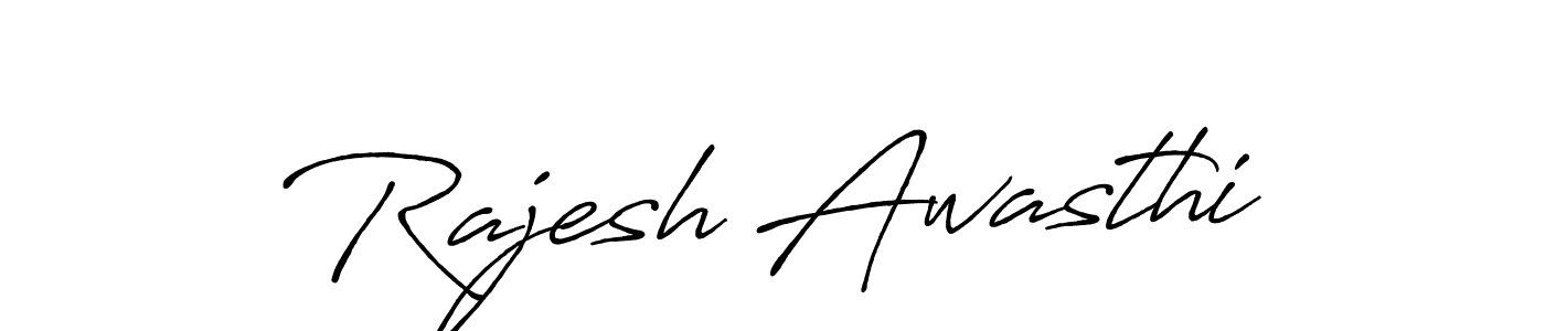 It looks lik you need a new signature style for name Rajesh Awasthi. Design unique handwritten (Antro_Vectra_Bolder) signature with our free signature maker in just a few clicks. Rajesh Awasthi signature style 7 images and pictures png