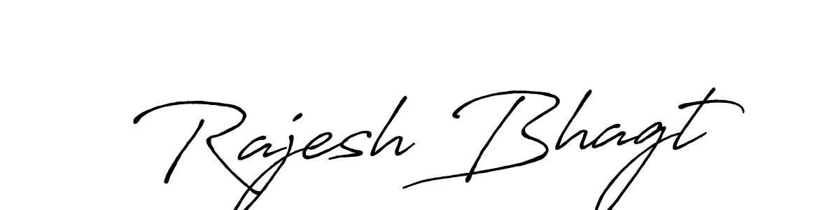 Use a signature maker to create a handwritten signature online. With this signature software, you can design (Antro_Vectra_Bolder) your own signature for name Rajesh Bhagt. Rajesh Bhagt signature style 7 images and pictures png
