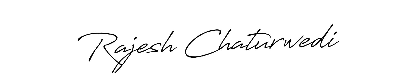 How to make Rajesh Chaturwedi signature? Antro_Vectra_Bolder is a professional autograph style. Create handwritten signature for Rajesh Chaturwedi name. Rajesh Chaturwedi signature style 7 images and pictures png
