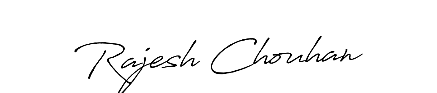 You should practise on your own different ways (Antro_Vectra_Bolder) to write your name (Rajesh Chouhan) in signature. don't let someone else do it for you. Rajesh Chouhan signature style 7 images and pictures png
