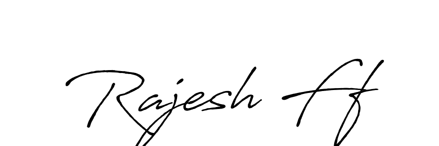 It looks lik you need a new signature style for name Rajesh Ff. Design unique handwritten (Antro_Vectra_Bolder) signature with our free signature maker in just a few clicks. Rajesh Ff signature style 7 images and pictures png