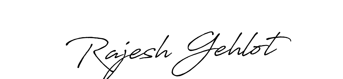 It looks lik you need a new signature style for name Rajesh Gehlot. Design unique handwritten (Antro_Vectra_Bolder) signature with our free signature maker in just a few clicks. Rajesh Gehlot signature style 7 images and pictures png