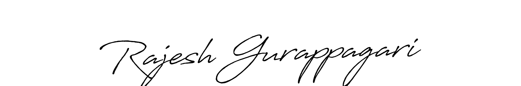 Make a short Rajesh Gurappagari signature style. Manage your documents anywhere anytime using Antro_Vectra_Bolder. Create and add eSignatures, submit forms, share and send files easily. Rajesh Gurappagari signature style 7 images and pictures png