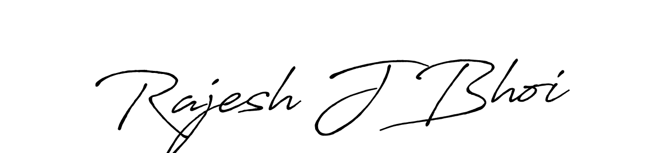 Make a beautiful signature design for name Rajesh J Bhoi. Use this online signature maker to create a handwritten signature for free. Rajesh J Bhoi signature style 7 images and pictures png