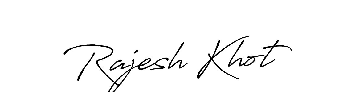 Similarly Antro_Vectra_Bolder is the best handwritten signature design. Signature creator online .You can use it as an online autograph creator for name Rajesh Khot. Rajesh Khot signature style 7 images and pictures png